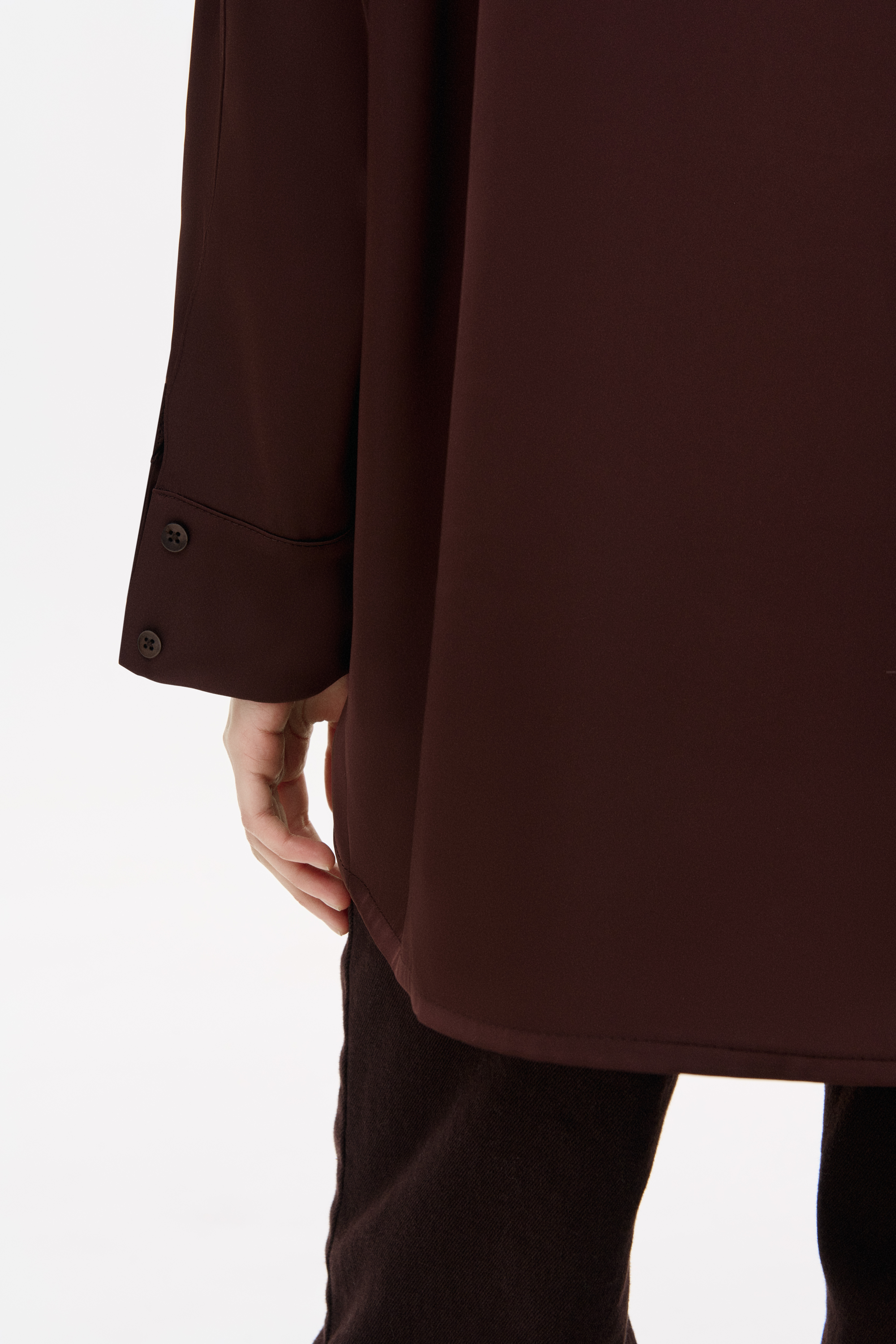 ШОВКОВА СОРОЧКА ВІЛЬНОГО КРОЮ 1148 зображення 4